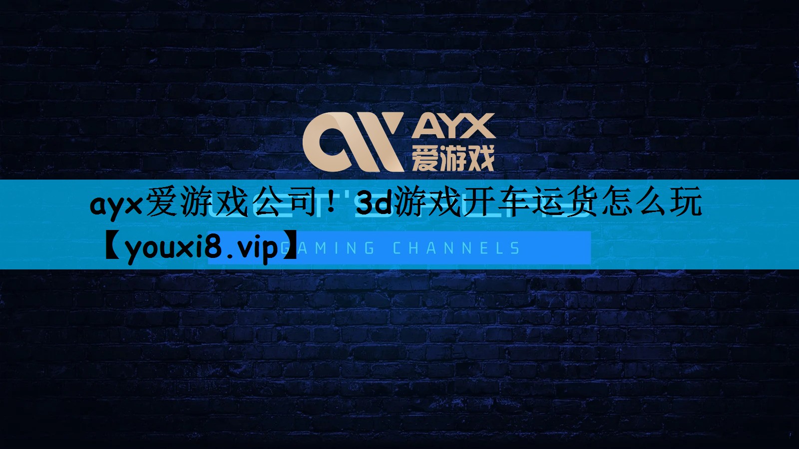 ayx爱游戏公司！3d游戏开车运